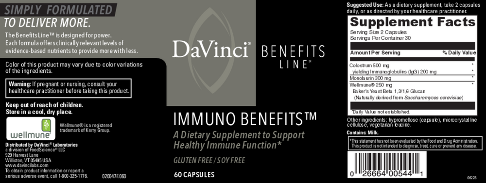 Immuno Benefits