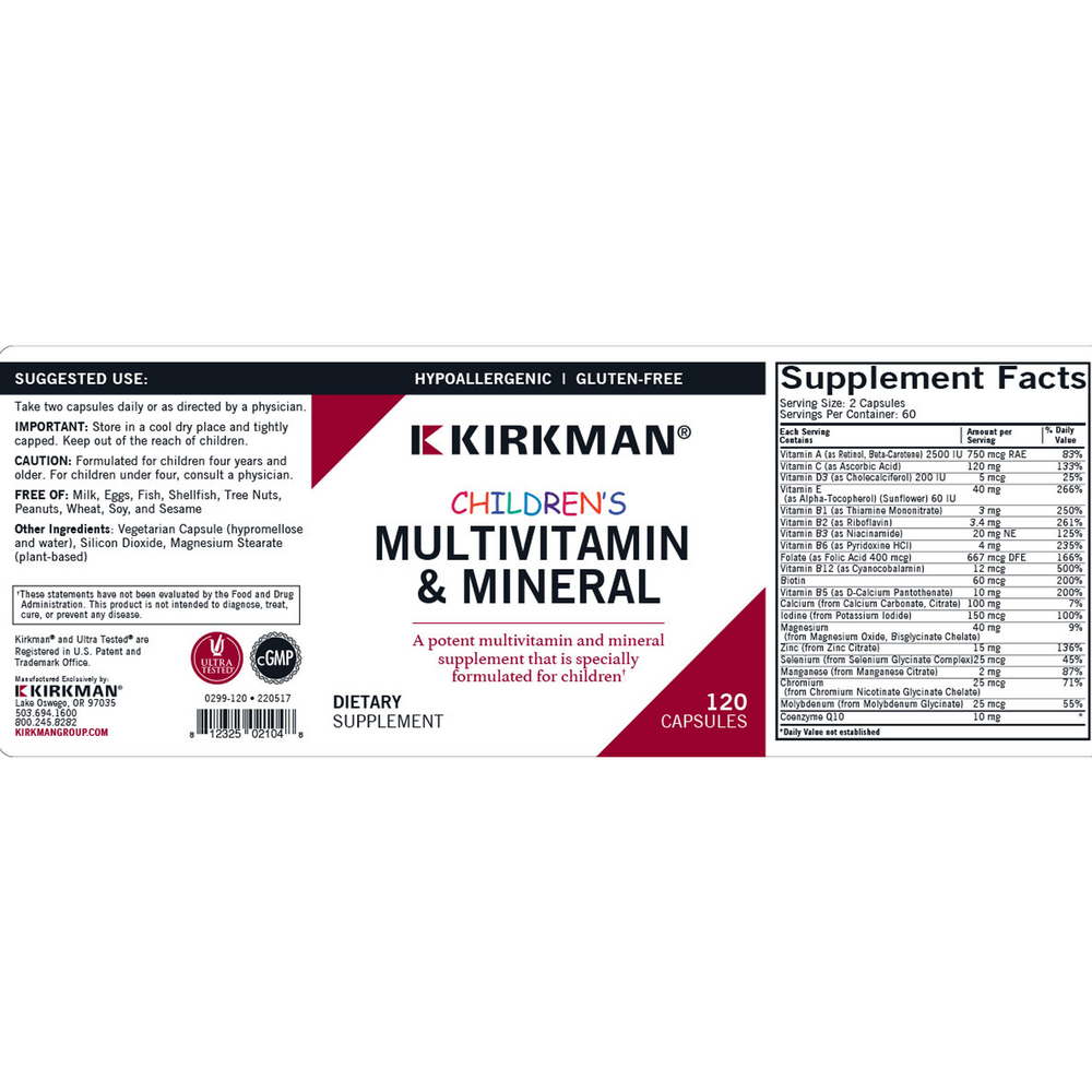 Children's Multivitamin/Mineral