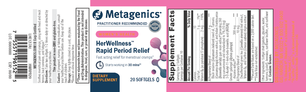 HerWellness Rapid Period Relief