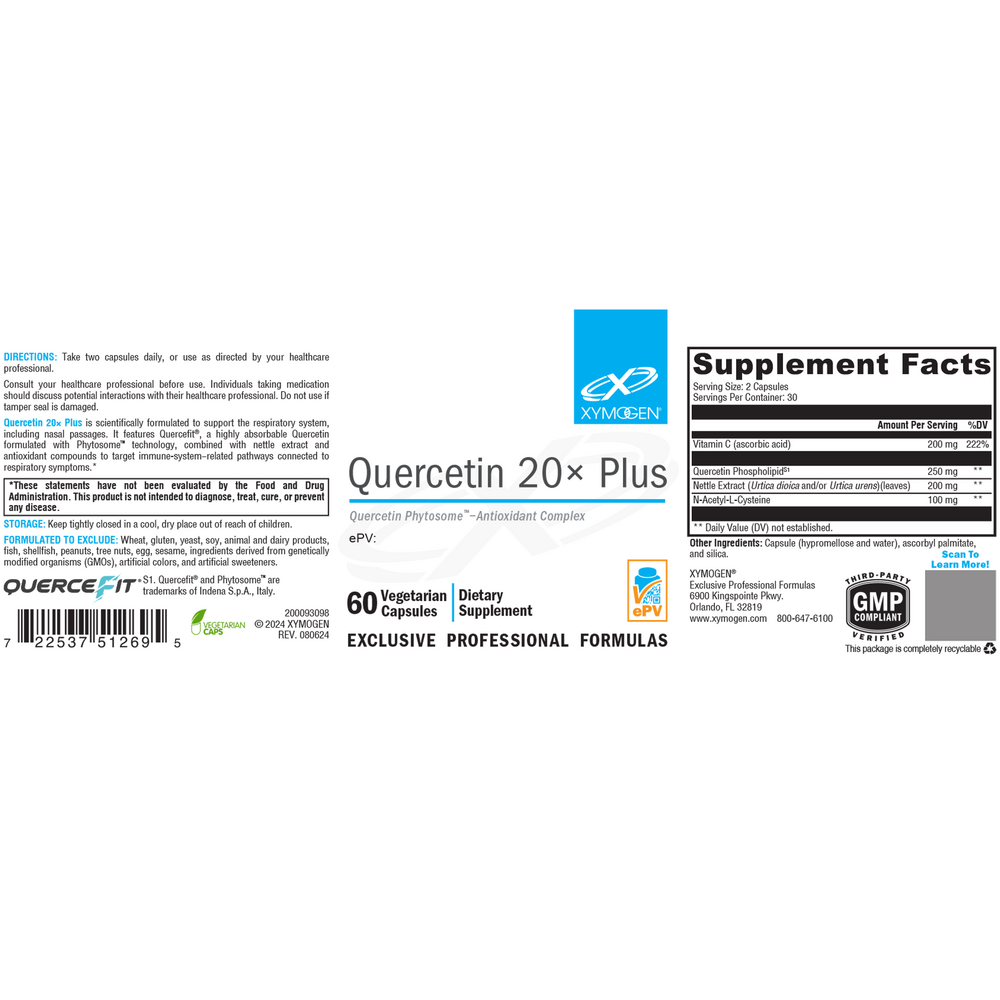 Quercetin 20x Plus