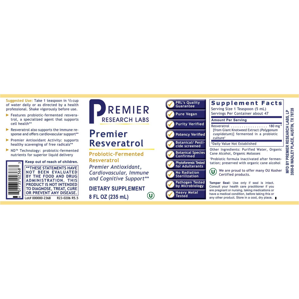 Premier Resveratrol