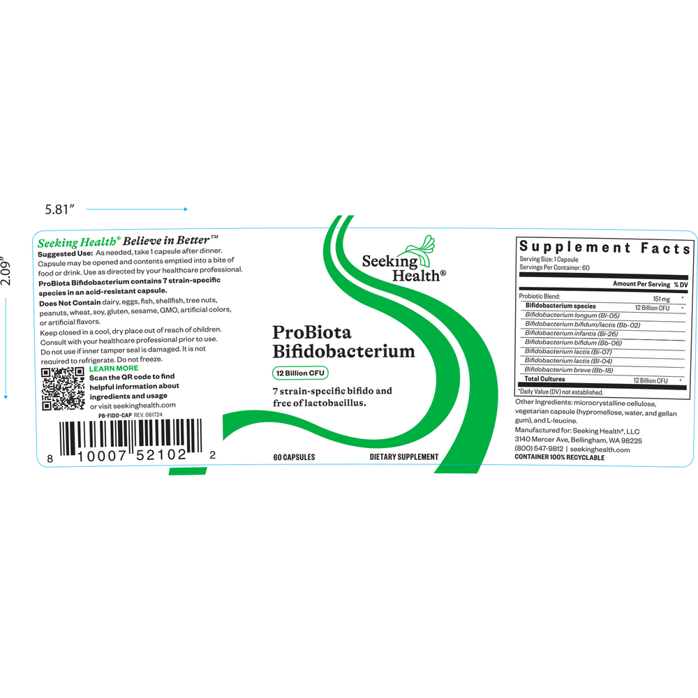 Probiota Bifidobacterium (formerly ProBiota Bifido)