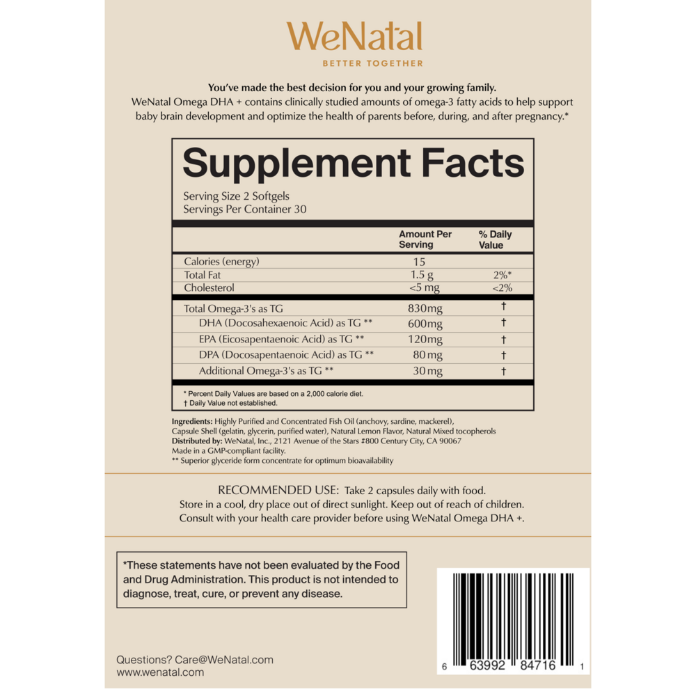 Omega DHA +