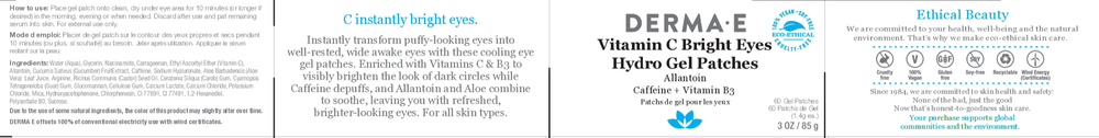 Vitamin C Bright Eye Gel Pads