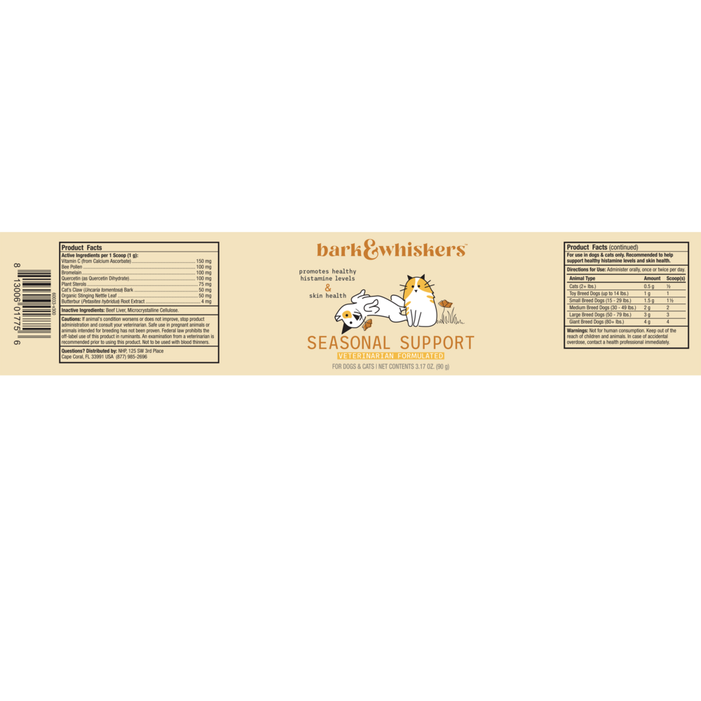 Pet Seasonal Support