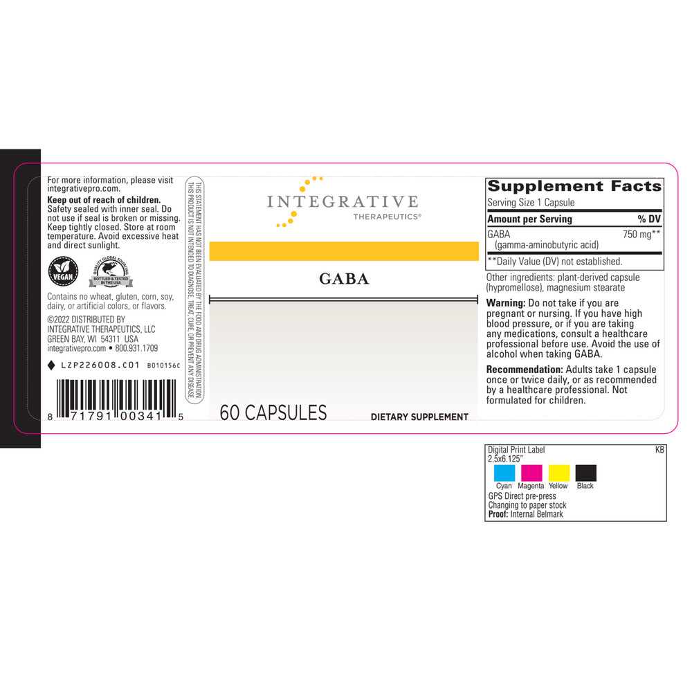 GABA 750mg