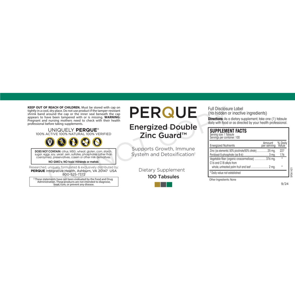 Energized Double Zinc Guard