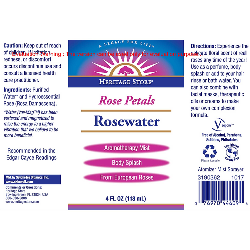 Rosewater Spray