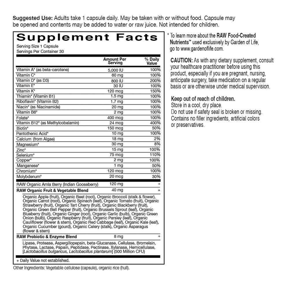 Vitamin Code RAW One for Men