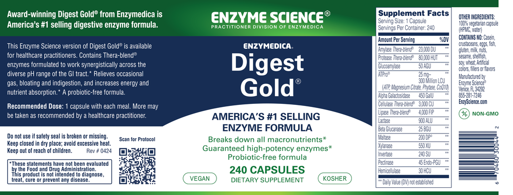 Enzyme Science Digest Gold