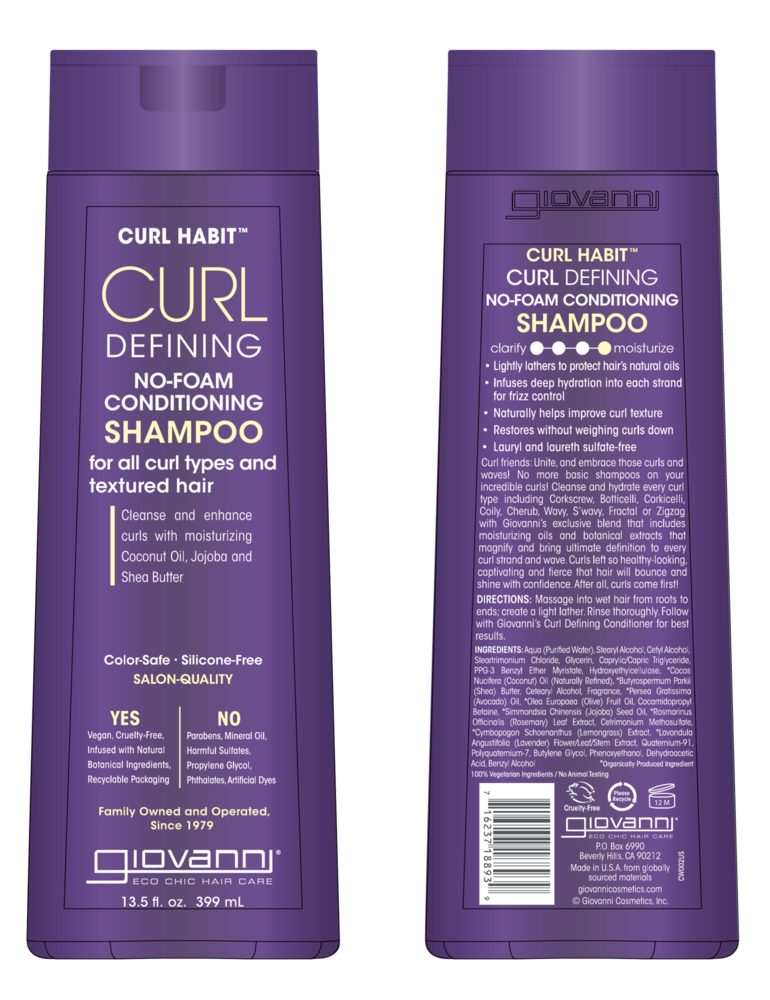 Curl Defining No-Foam Cond Shampoo