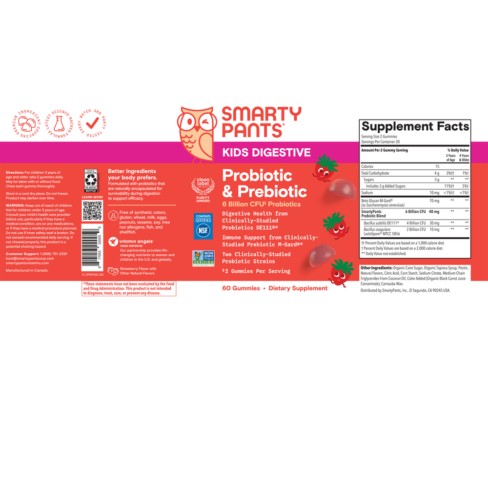 Kids Probiotic Complete Strawberry Creme