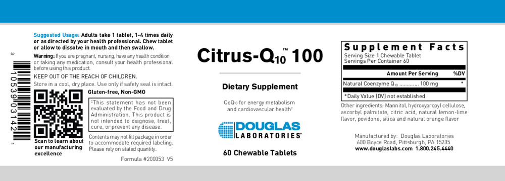 Citrus-Q10 100 (100mg)