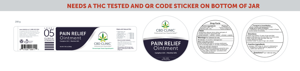 Level 5 - Pain Relief Ointment