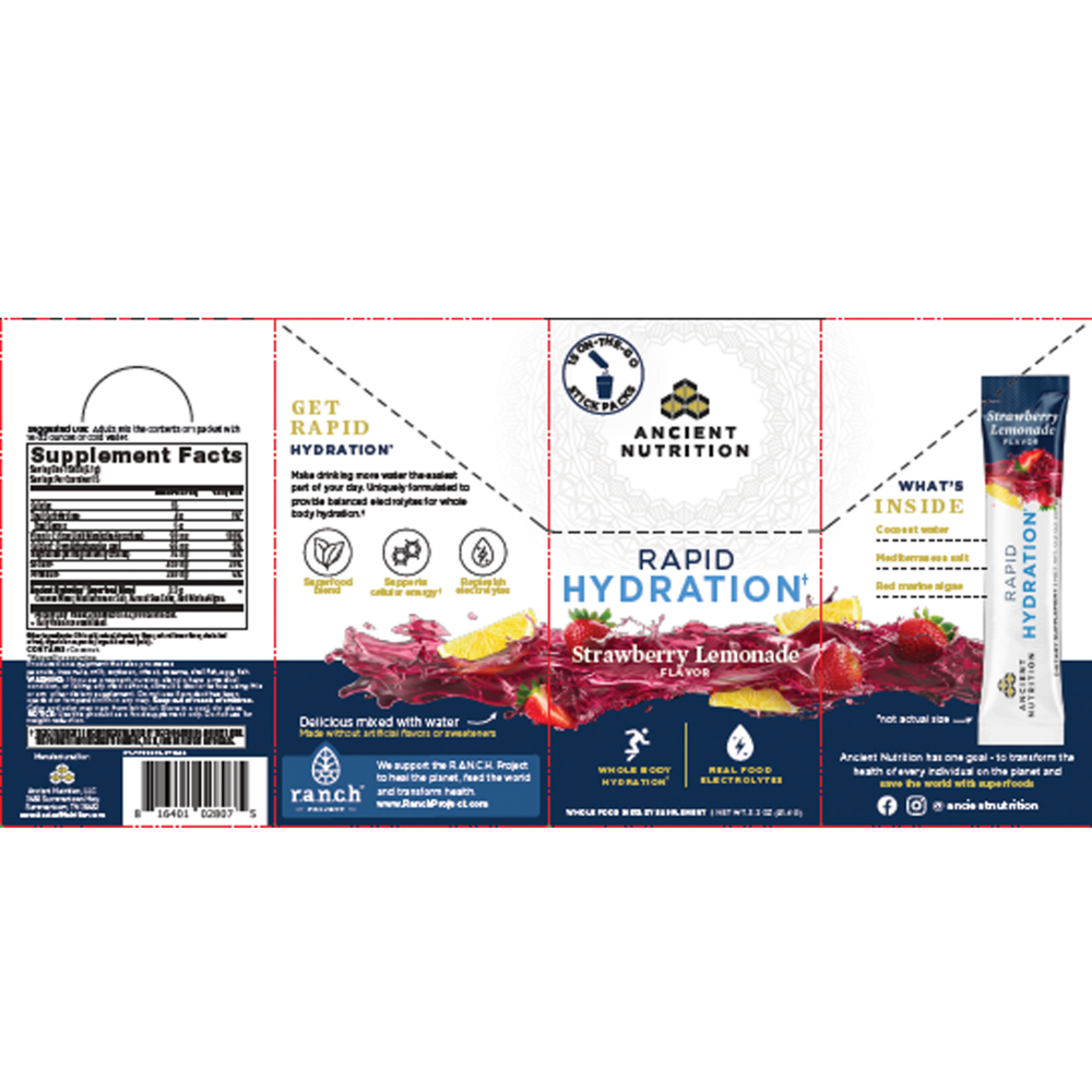 Rapid Hydration - Strawberry Lemonade