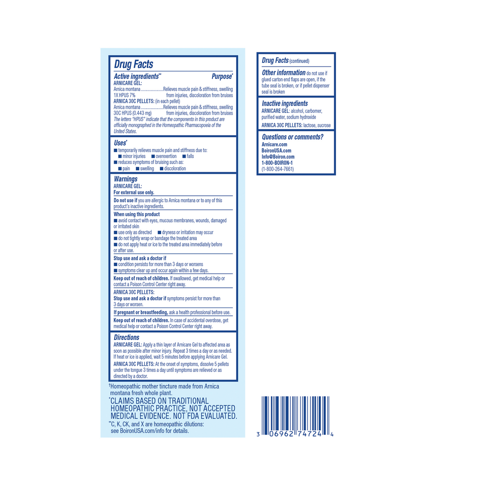 Arnicare Gel/MDT Value pack