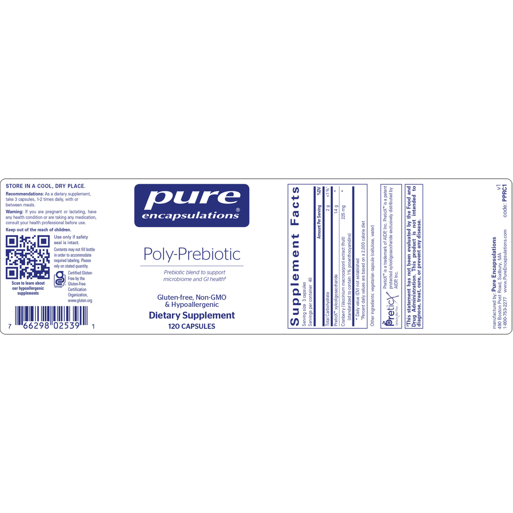 Poly-Prebiotic Capsule