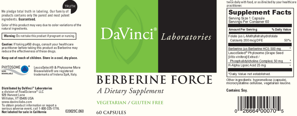 Berberine Force
