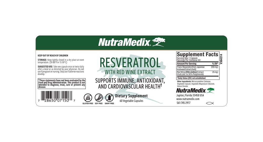 Resveratrol with Red Wine Extract