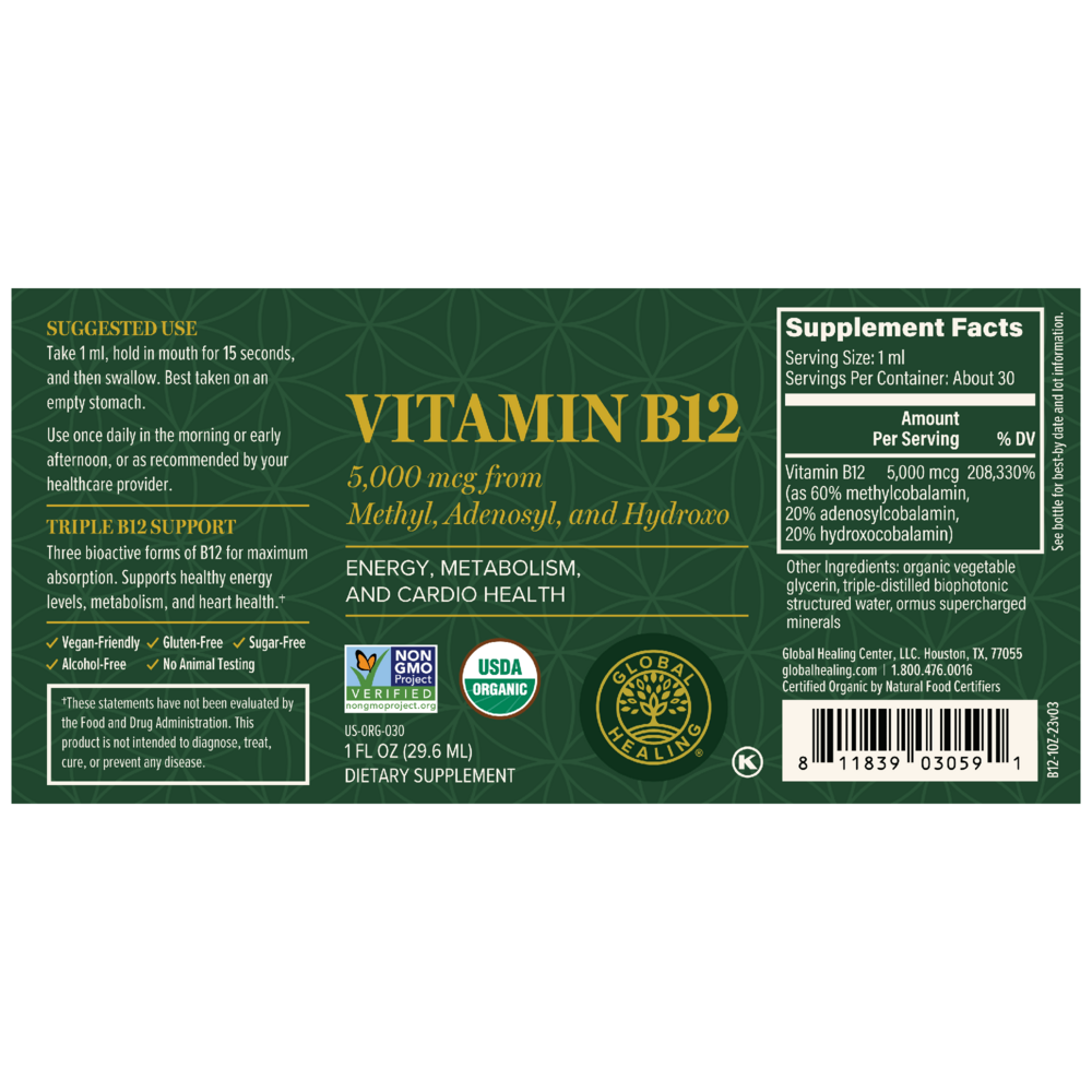 Vitamin B12 5000 mcg