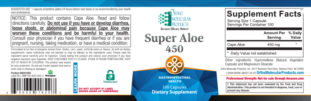Super Aloe 450 (California Only)