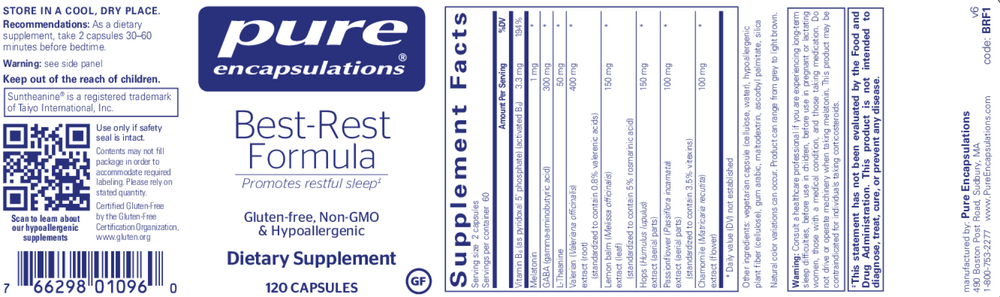 Best-Rest Formula