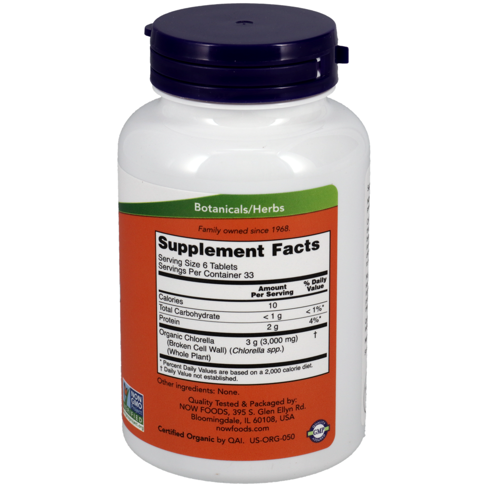 Organic Chlorella 500mg