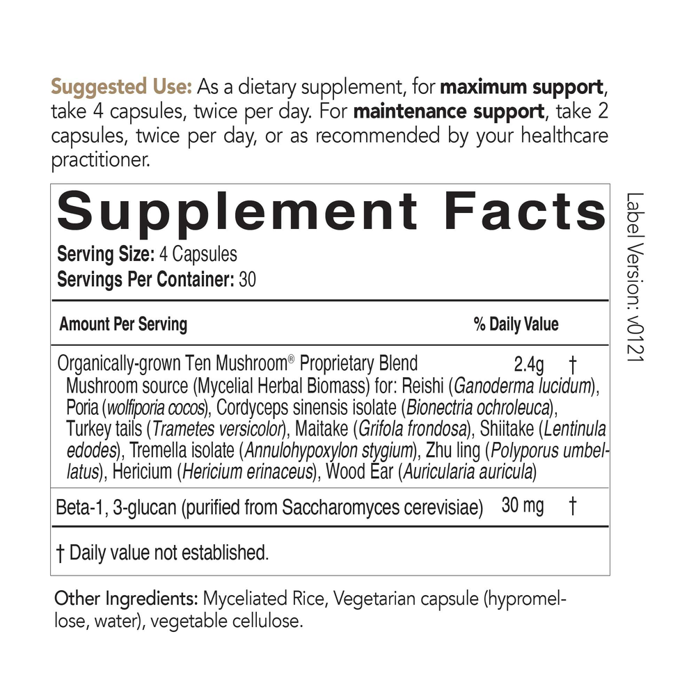 Ten Mushroom Formula