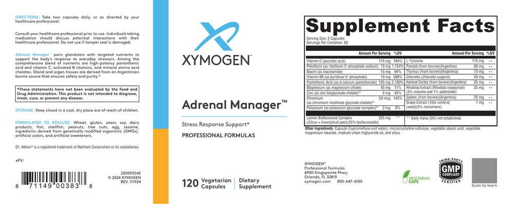 Adrenal Manager
