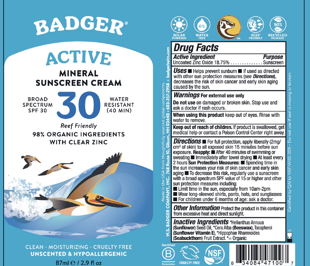 SPF 30 Clear Zinc Sunscreen Cream