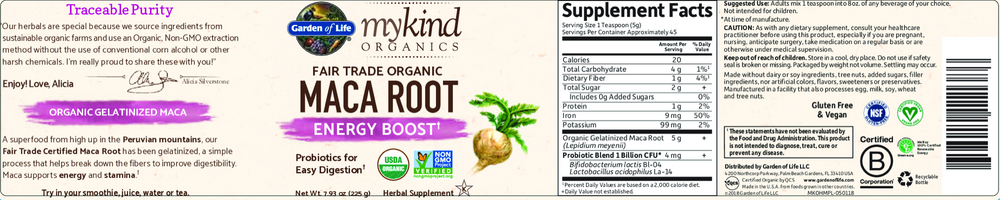 myKind Organics Maca Root Powder