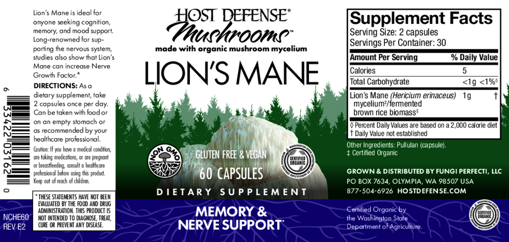 Lions Mane (Hericium erinaceus)