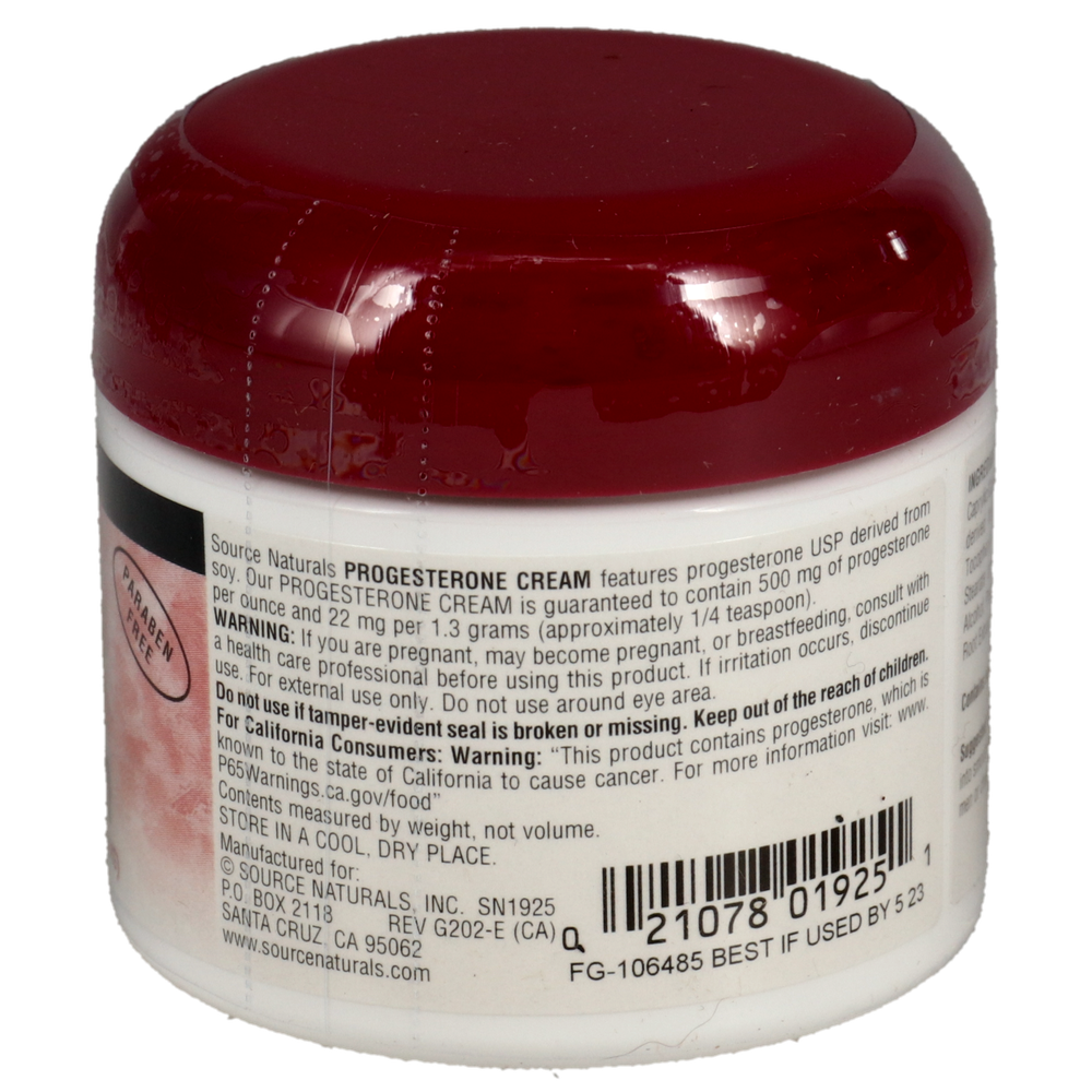 Progesterone Cream (California Only)