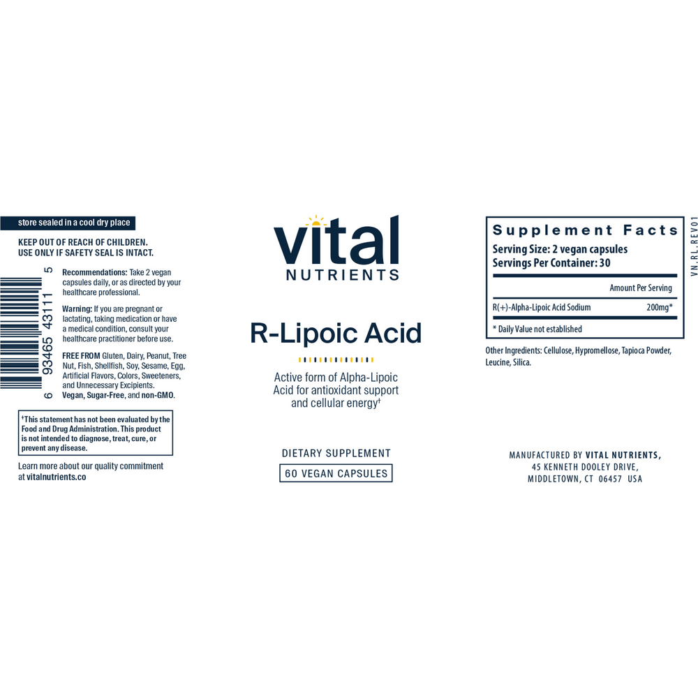 R-Lipoic Acid