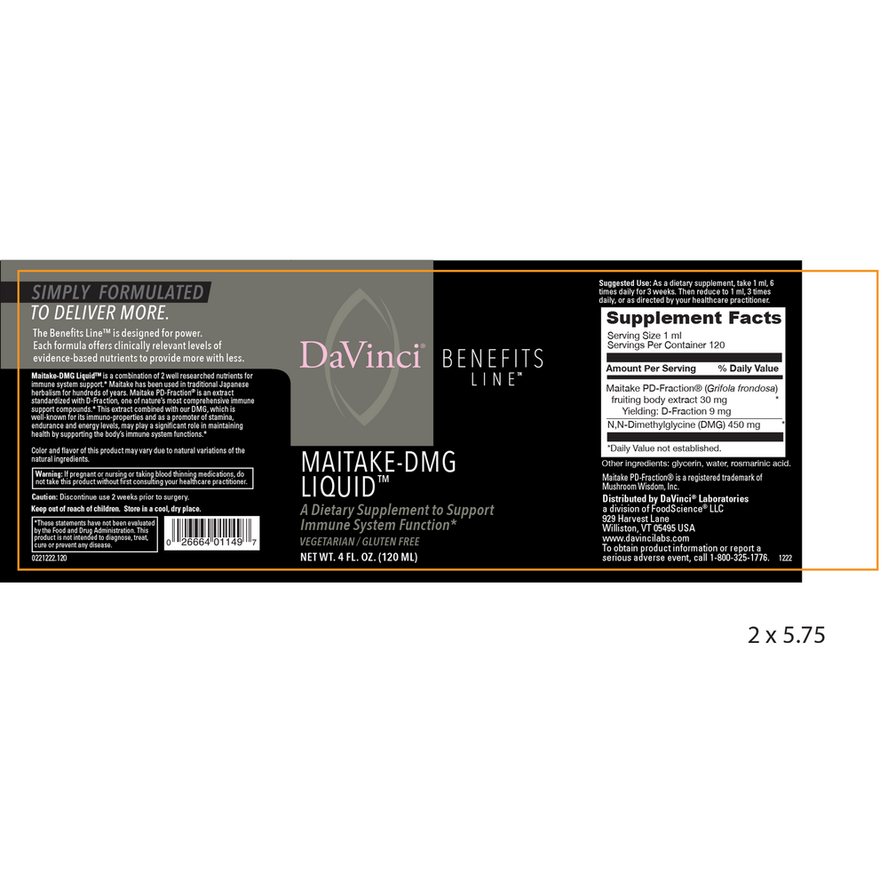 Maitake-DMG Liquid