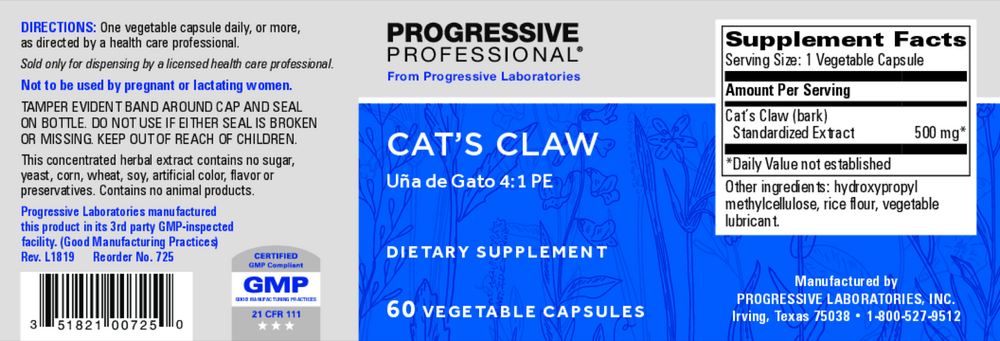 Cats Claw 500mg