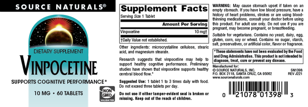 Vinpocetine 10mg