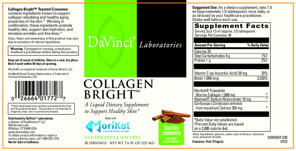 Collagen Bright™, Toasted Cinnamon