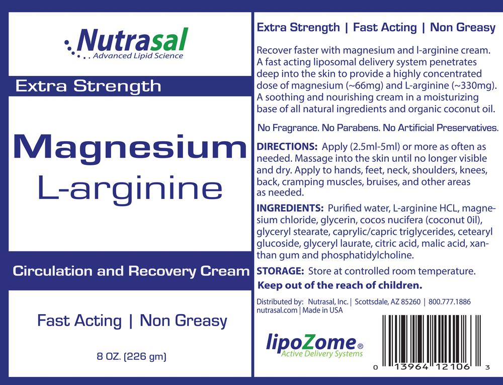 Magnesium L-Arginine Cream
