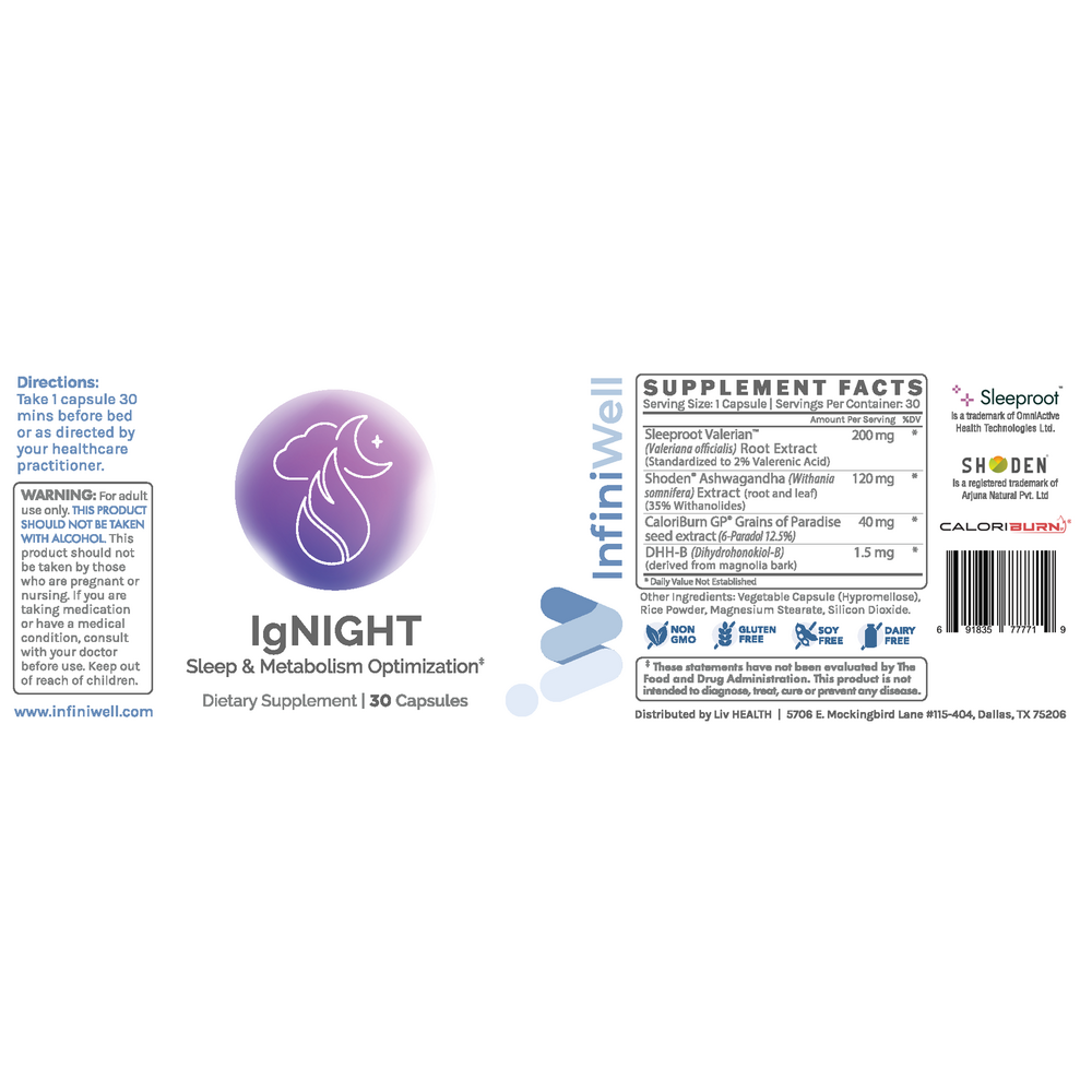 IgNIGHT- Restorative And Deep Sleep Support