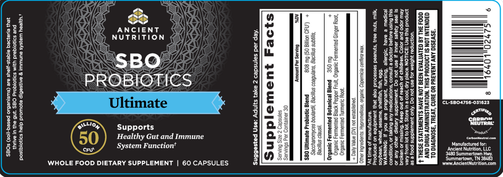 SBO Probiotic Ultimate
