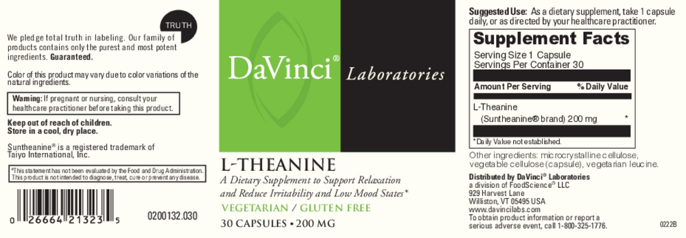 L-Theanine 200mg