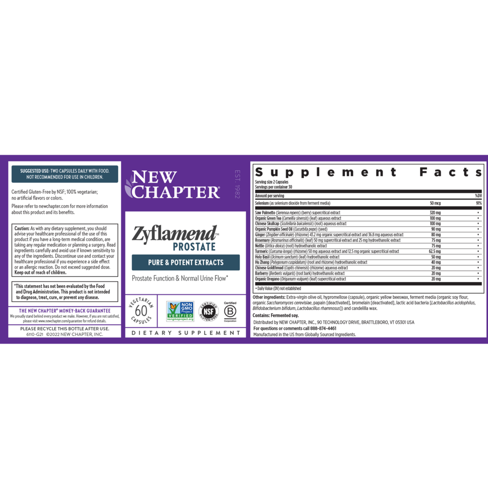 Zyflamend Prostate