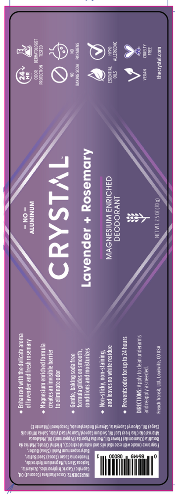 Magnesium Enriched Lavender & Rosemary D