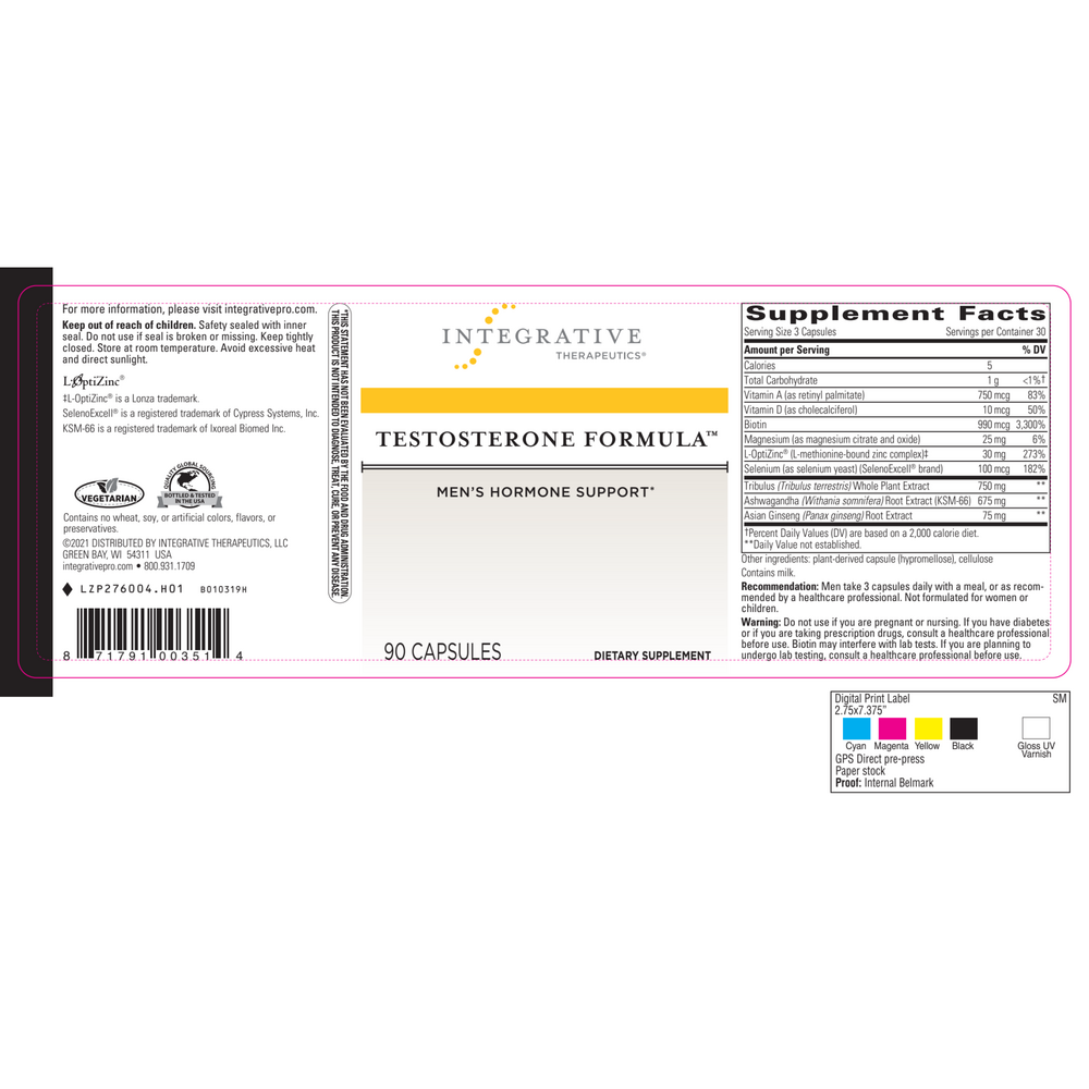 Testosterone Formula
