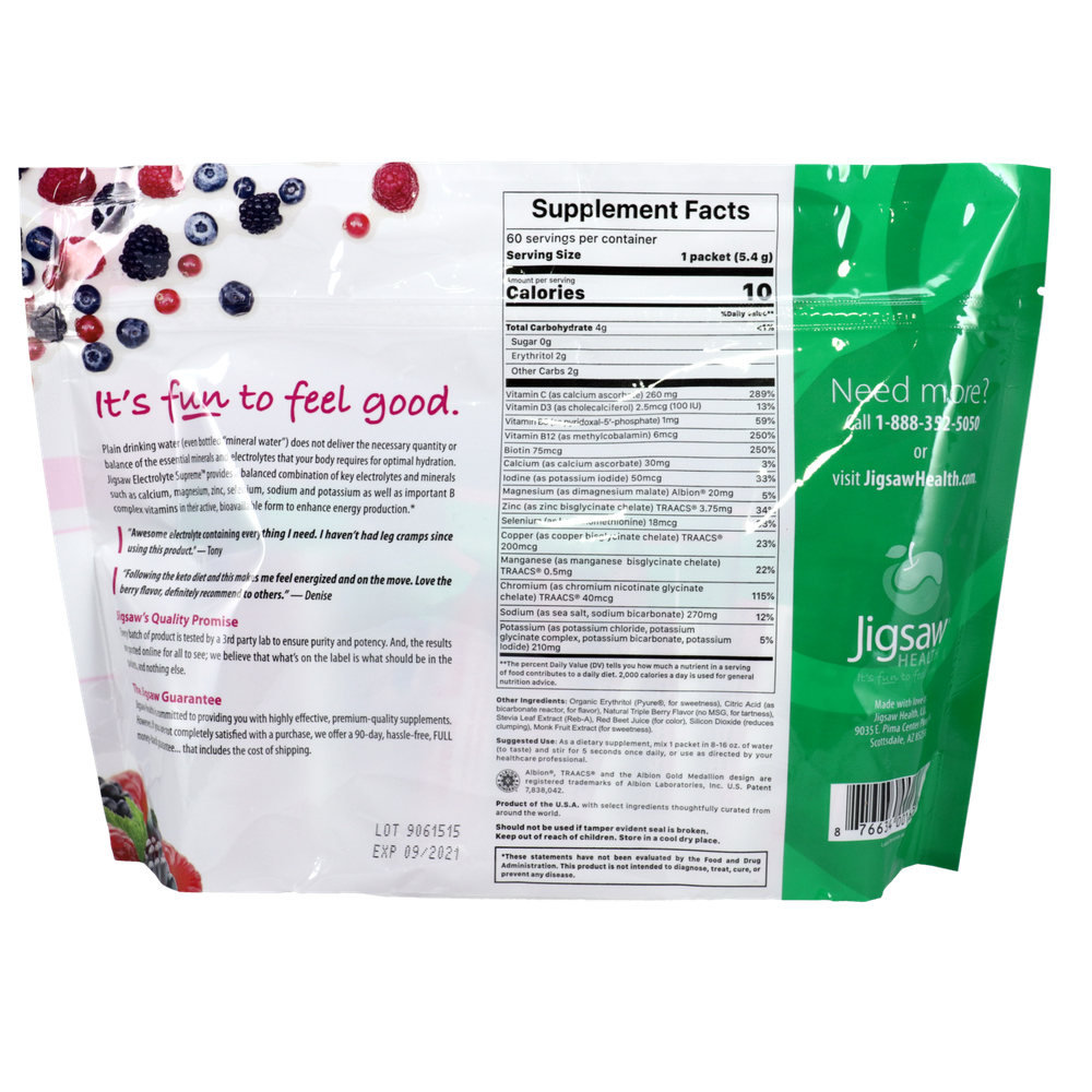 Electrolyte Supreme Berry-Licious Packet