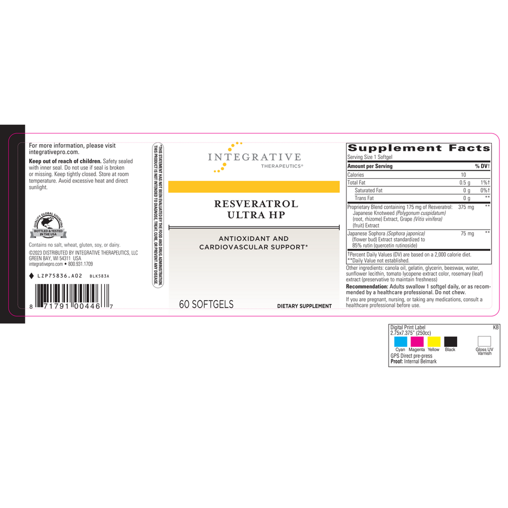 Resveratrol Ultra (High Potency)
