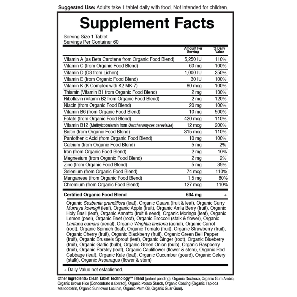 Mykind Organics Womens Once Daily Multi