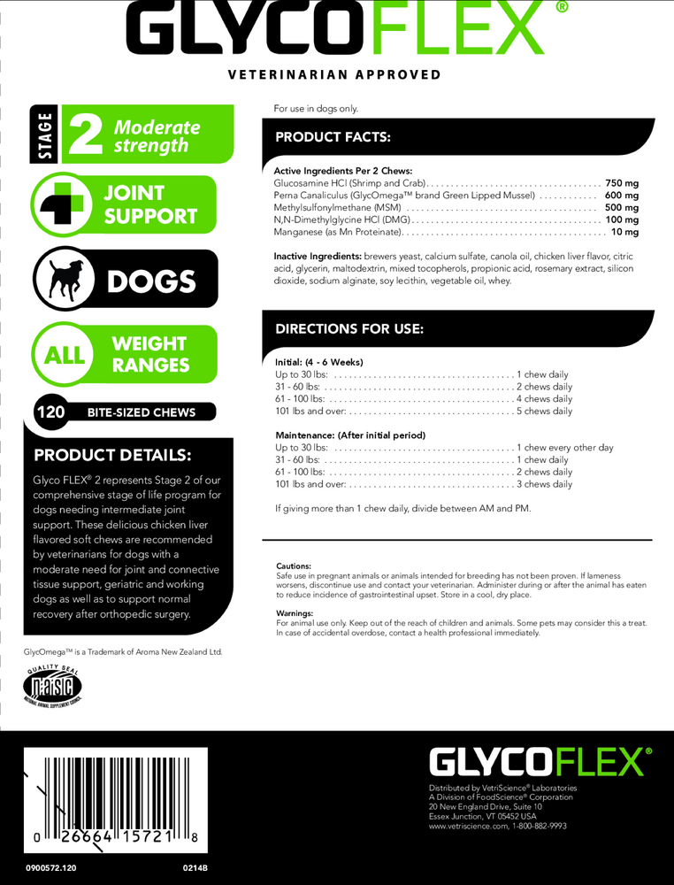 Glyco-Flex II Bite-Sized Chews