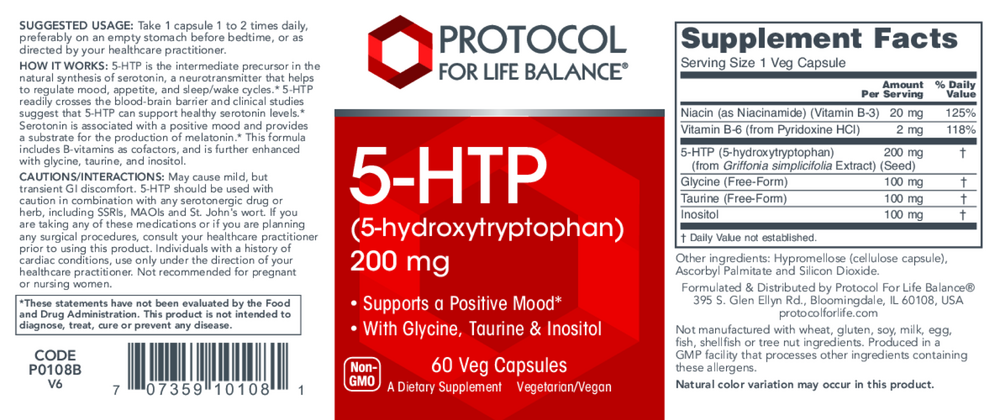 5-HTP 200mg